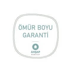Çekmeceli Sürgülü Doğal Ahşap Büyük Banyo Dolabı