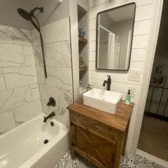 WhiteSpruce Ahşap Banyo Tezgahı Dolaplı ve Renk Seçenekli