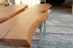 SilkTree Kenarlı Rustik Banyo Tezgahı