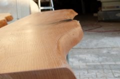 Paulownia Ahşap Banyo Tezgahı