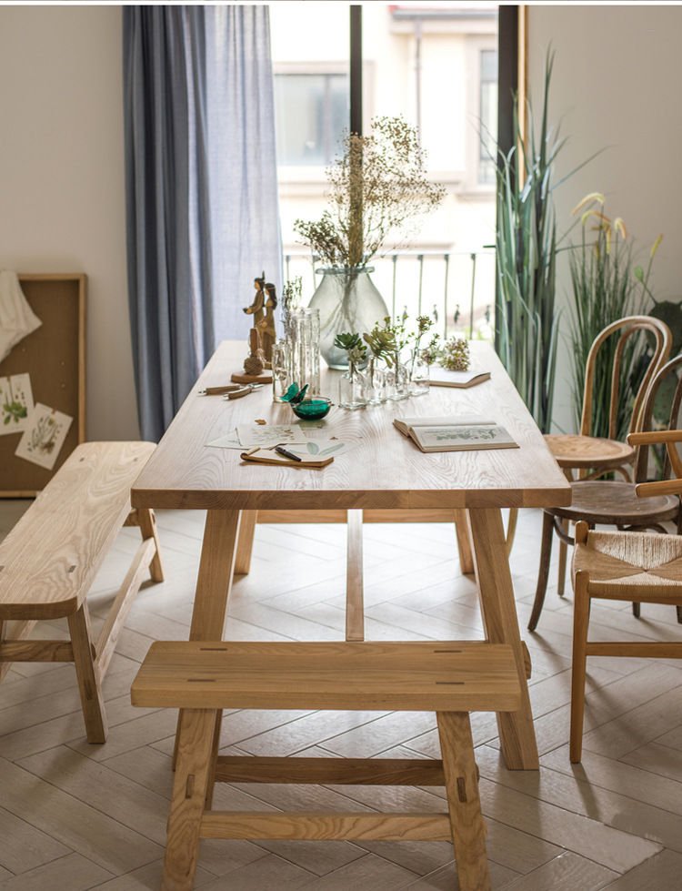 TulipTree Kütük Yemek Masası