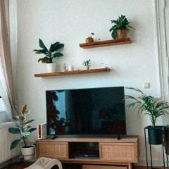 NorthernCatalpa Gizli Bağlantılı Duvar Rafı