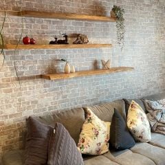 NorthernCatalpa Gizli Bağlantılı Duvar Rafı