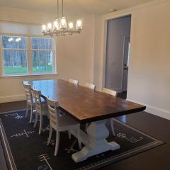 Tupelo Kütük Yemek Masası