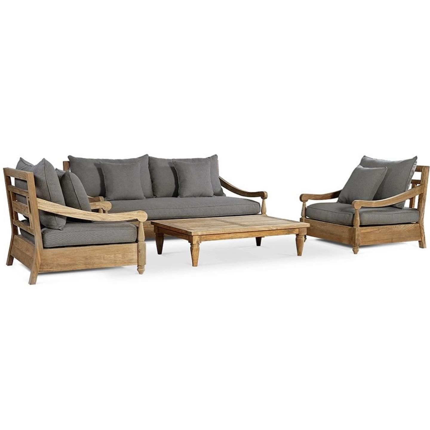 DesertWillow Doğal Ahşap Bahçe Mobilyası