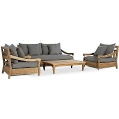 DesertWillow Doğal Ahşap Bahçe Mobilyası