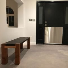 DatePalm Doğal Ahşap Bench Oturak