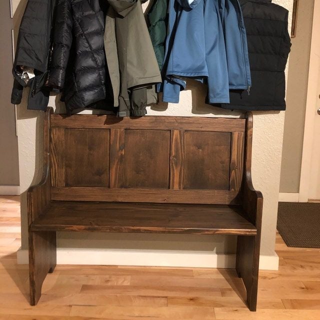 Crabwood Doğal Ahşap Bench