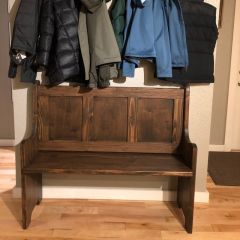 CoralTree Giriş Ahşap Bench