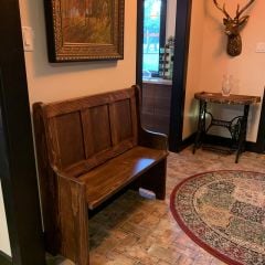 CoralTree Giriş Ahşap Bench