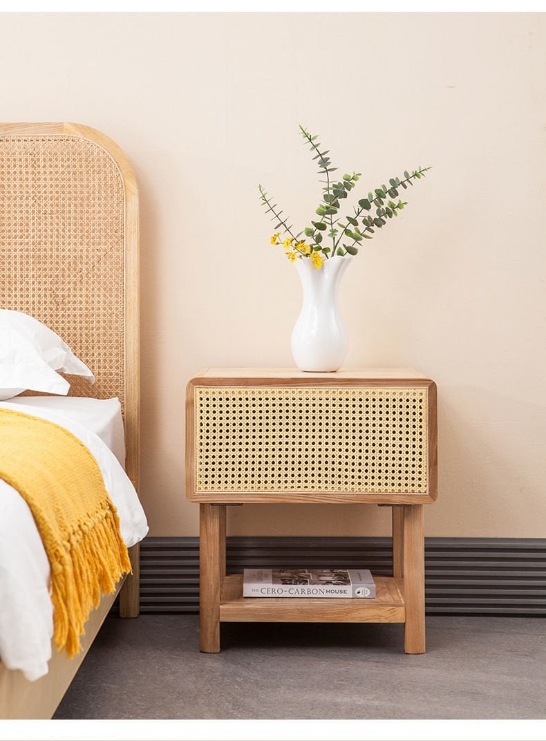 Butternut Ahşap Komidin