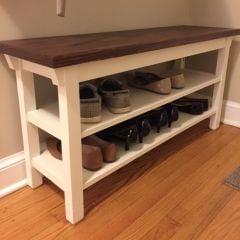 Gmelina Masif Ayakkabılık