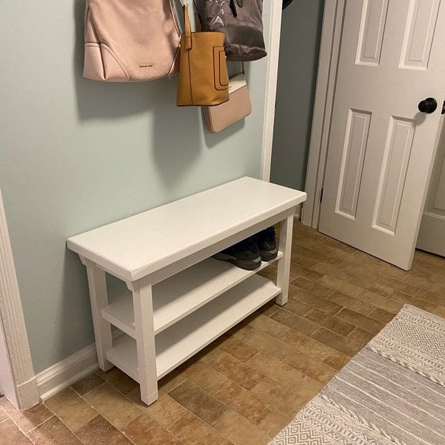 Frangipani Doğal Ahşap Ayakkabılık