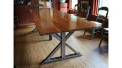 Ebony Ahşap Yemek Masası