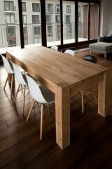 GhostGum Meşe Kütük Masa