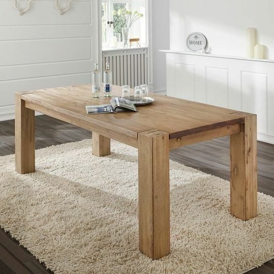 PaperBirch Ceviz Kütük Masa