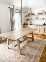 WhiteOak Kütük Masa