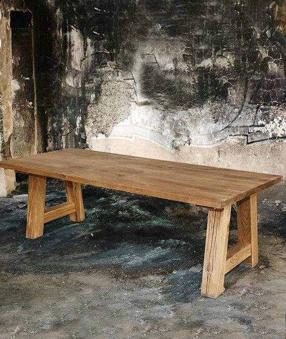 DouglasFir Kütük Masa