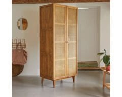 WhiteWillow Ahşap Hazeran Gardrop