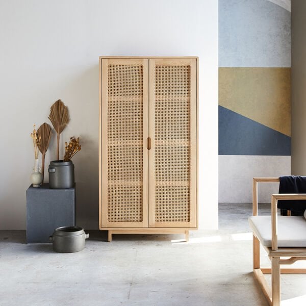 BlackWillow Ahşap Hazeran Gardrop