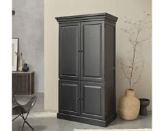 Shellbark Ahşap Gardrop