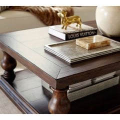 WaterTupelo Ahşap Orta Sehpa