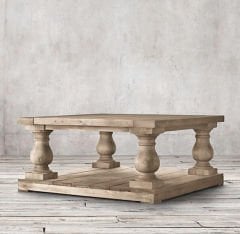 WingedElm Ahşap Orta Sehpa