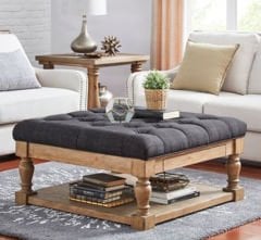 RockElm Ahşap Orta Sehpa