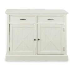 GoldenWattle Ahşap TV Ünitesi Beyaz Eskitme