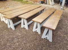 Pine Ahşap Yemek Masası Takımı