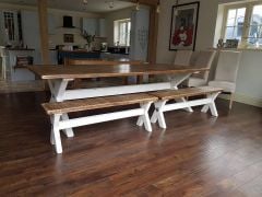 Pine Ahşap Yemek Masası Takımı