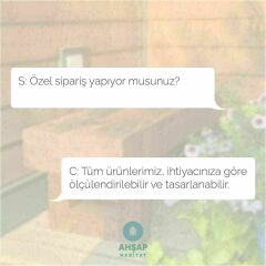 Oak Salon ve Mutfak Kütük Masası